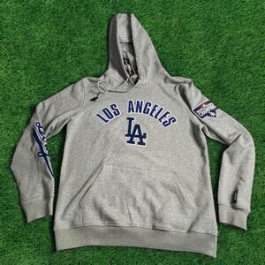 Pro Standard LA Dodgers Gray Classic Men’s Hoodie – Size Medium | NWT